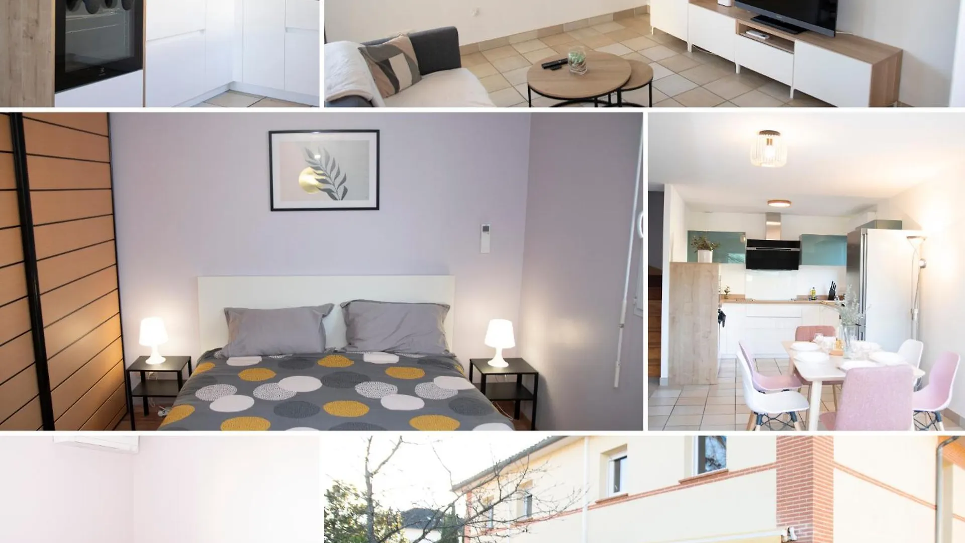 Duplex Le Lardenne - Proche Hopital - Clim - Terrasse - Parking Daire Toulouse